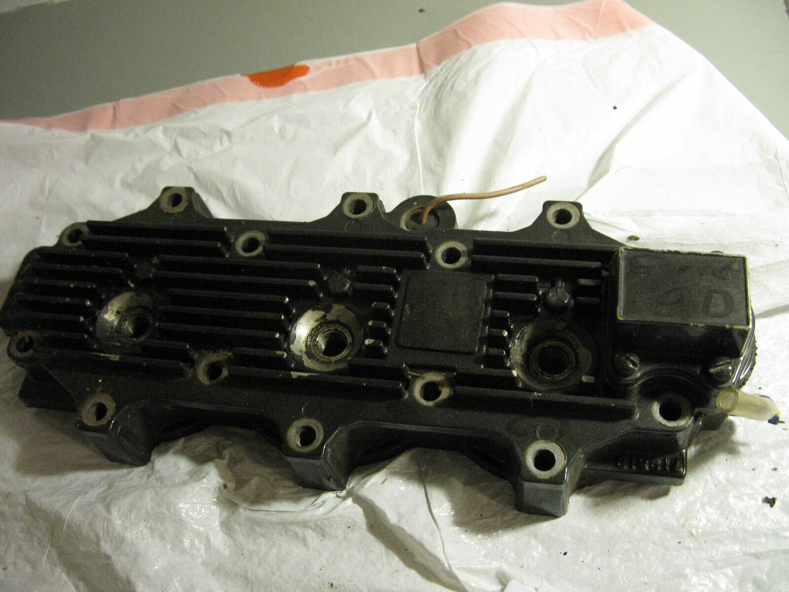 (image for) 719518 cylinder head Force 90 hp outboard - Click Image to Close