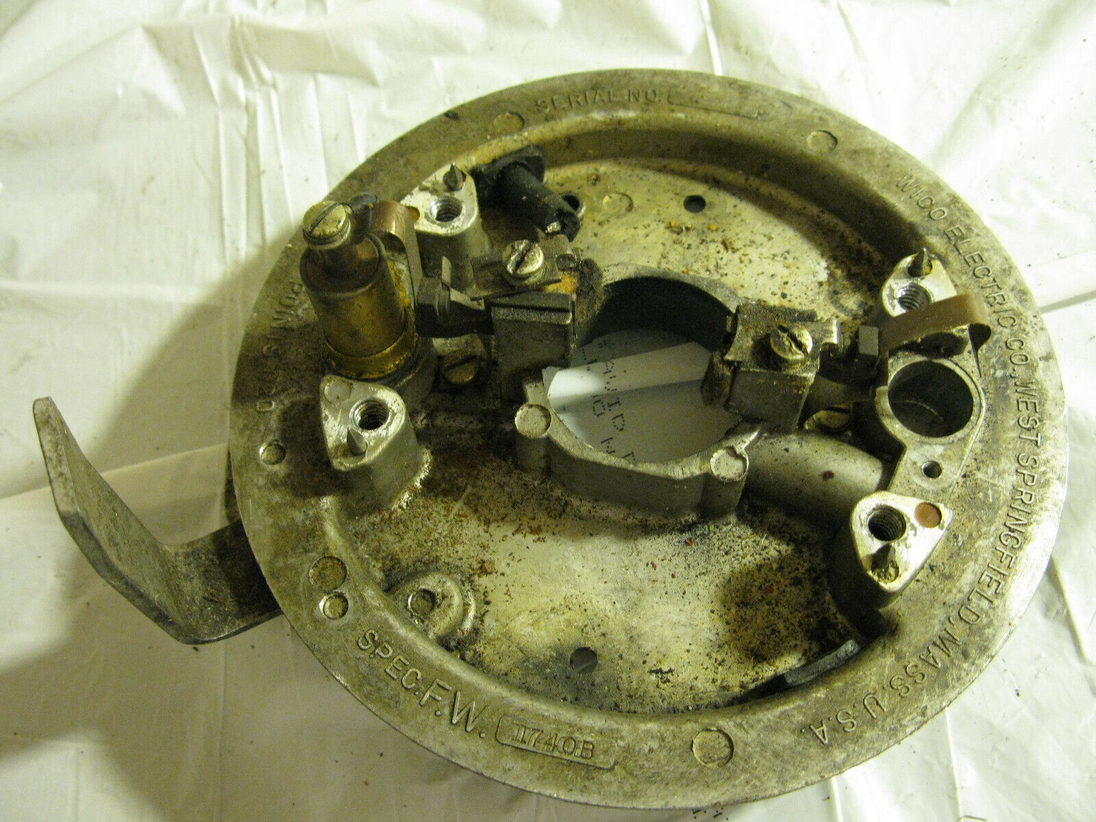 (image for) 1740B ignition plate Martin 6 hp outboard motor 60 1740 - Click Image to Close