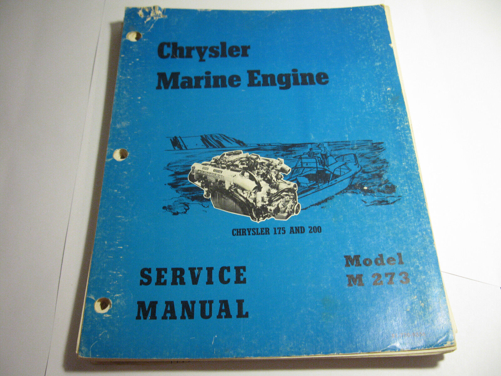 (image for) Chrysler Model M273 175 200 Mechanics service manual stern - Click Image to Close