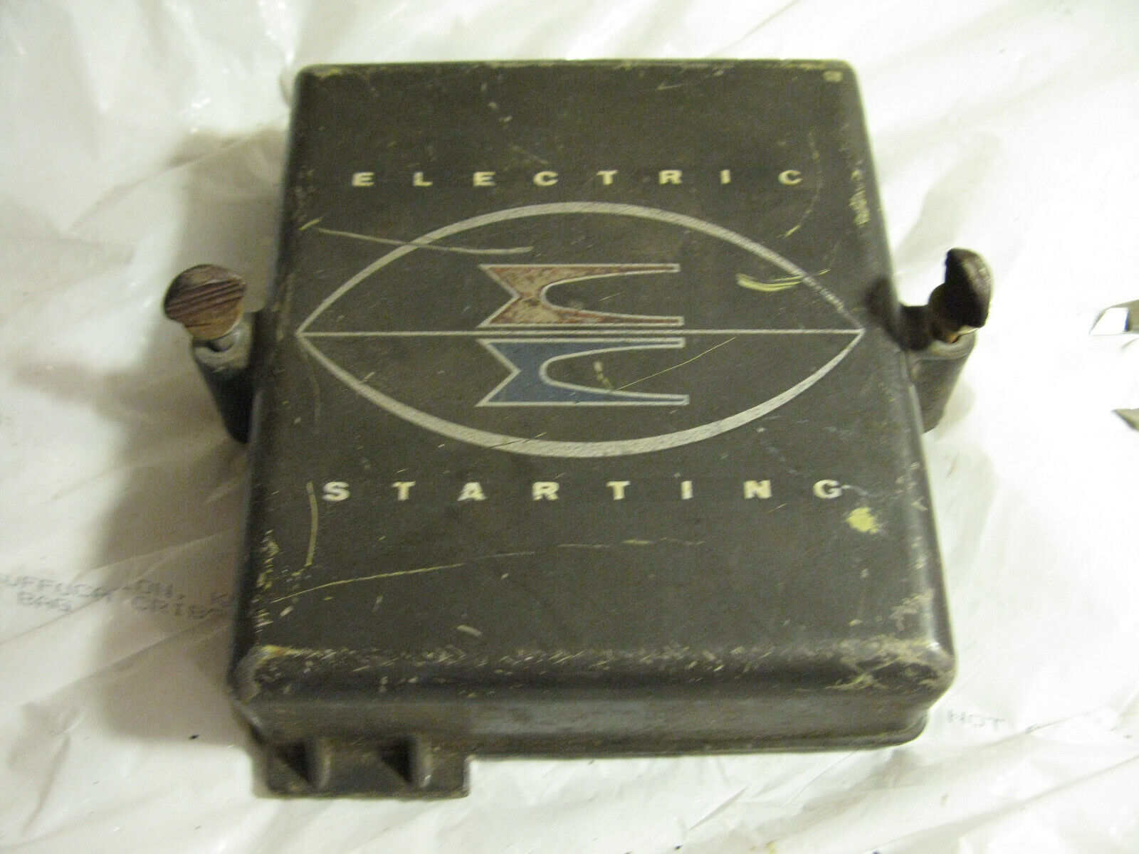 (image for) 203984 1960s starting box cover Starflite outboard motor parts - Click Image to Close