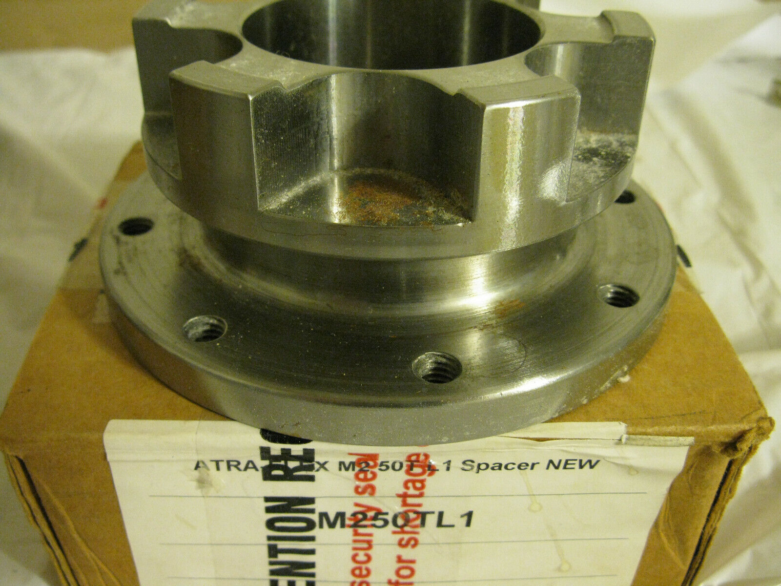 (image for)  Atra-flex M250TL1 M2 coupler flange mount stainless atra flex - Click Image to Close