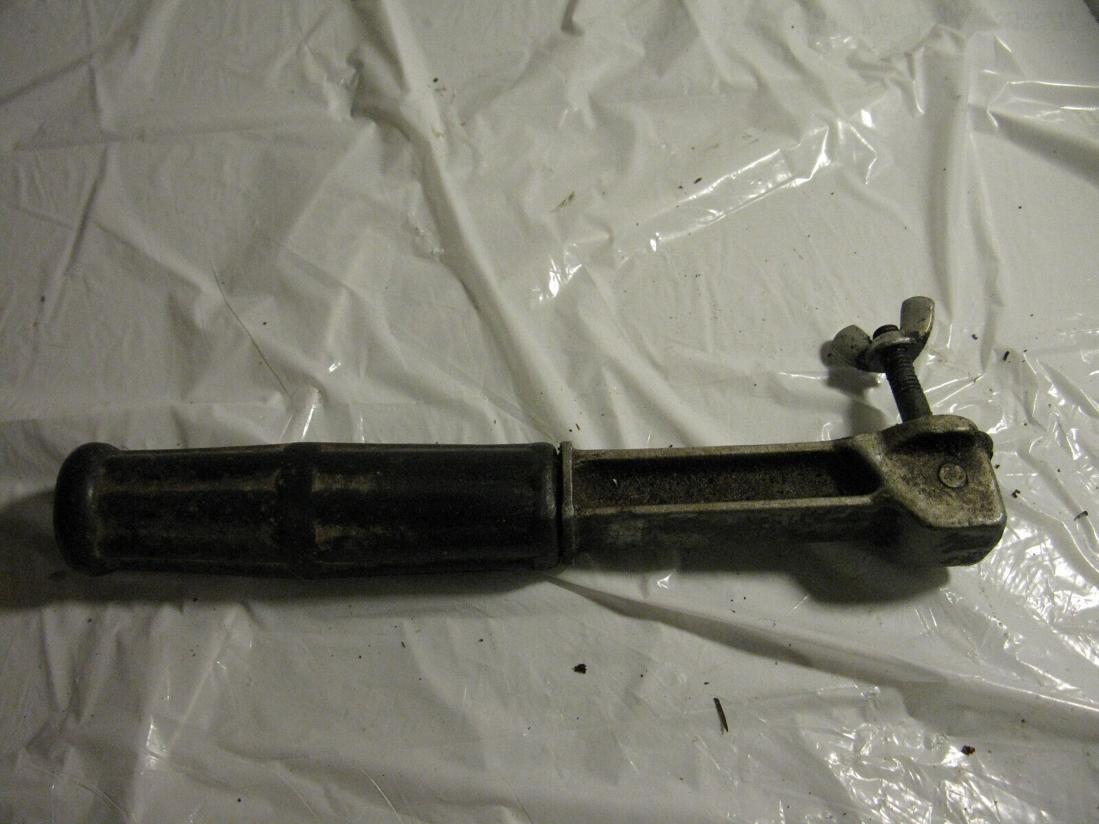 (image for) tiller handle antique Lawson outboard - Click Image to Close