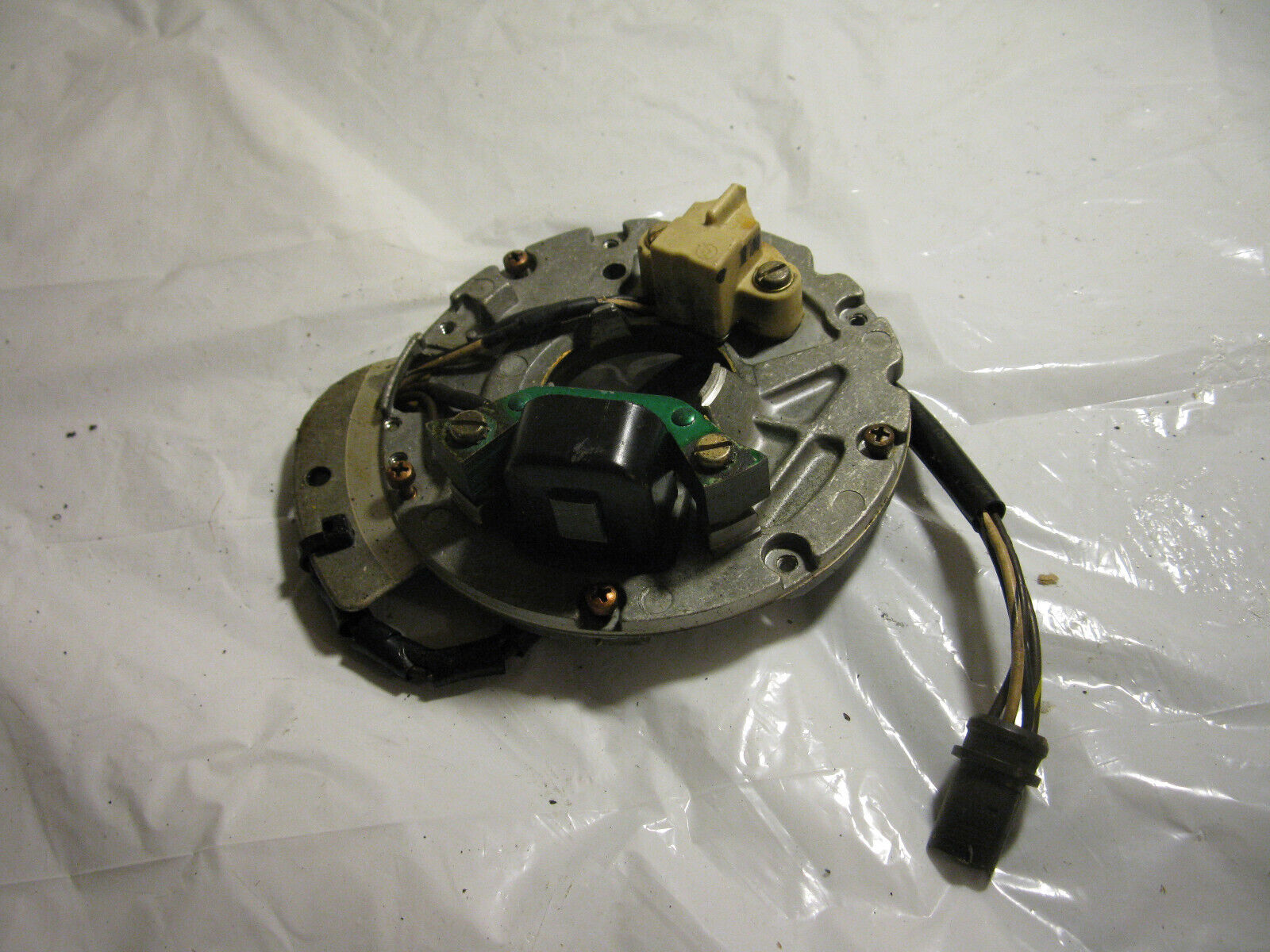 (image for) ignition timing plate Johnson model 6R79 outboard motor - Click Image to Close