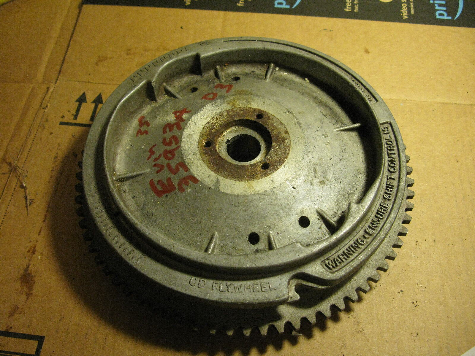 (image for) Flywheel Evinrude 35 hp 35953A outboard motor 35953 - Click Image to Close