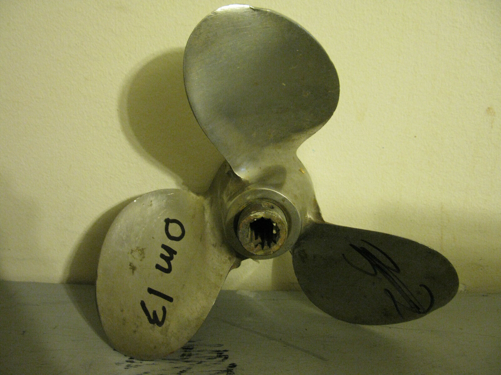 (image for) OM13 om-13 stainless steel propeller - Click Image to Close