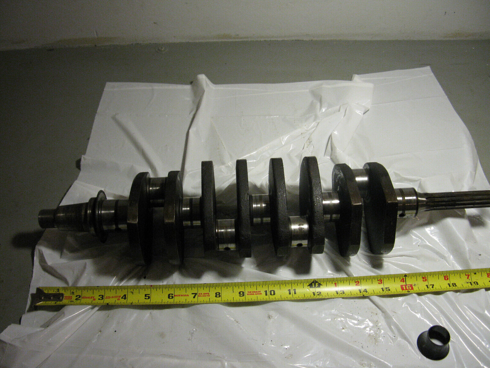 (image for) 90000 12 SPLINE Crankshaft 4 cylinder Inline OLD 2 cycle outboard - Click Image to Close