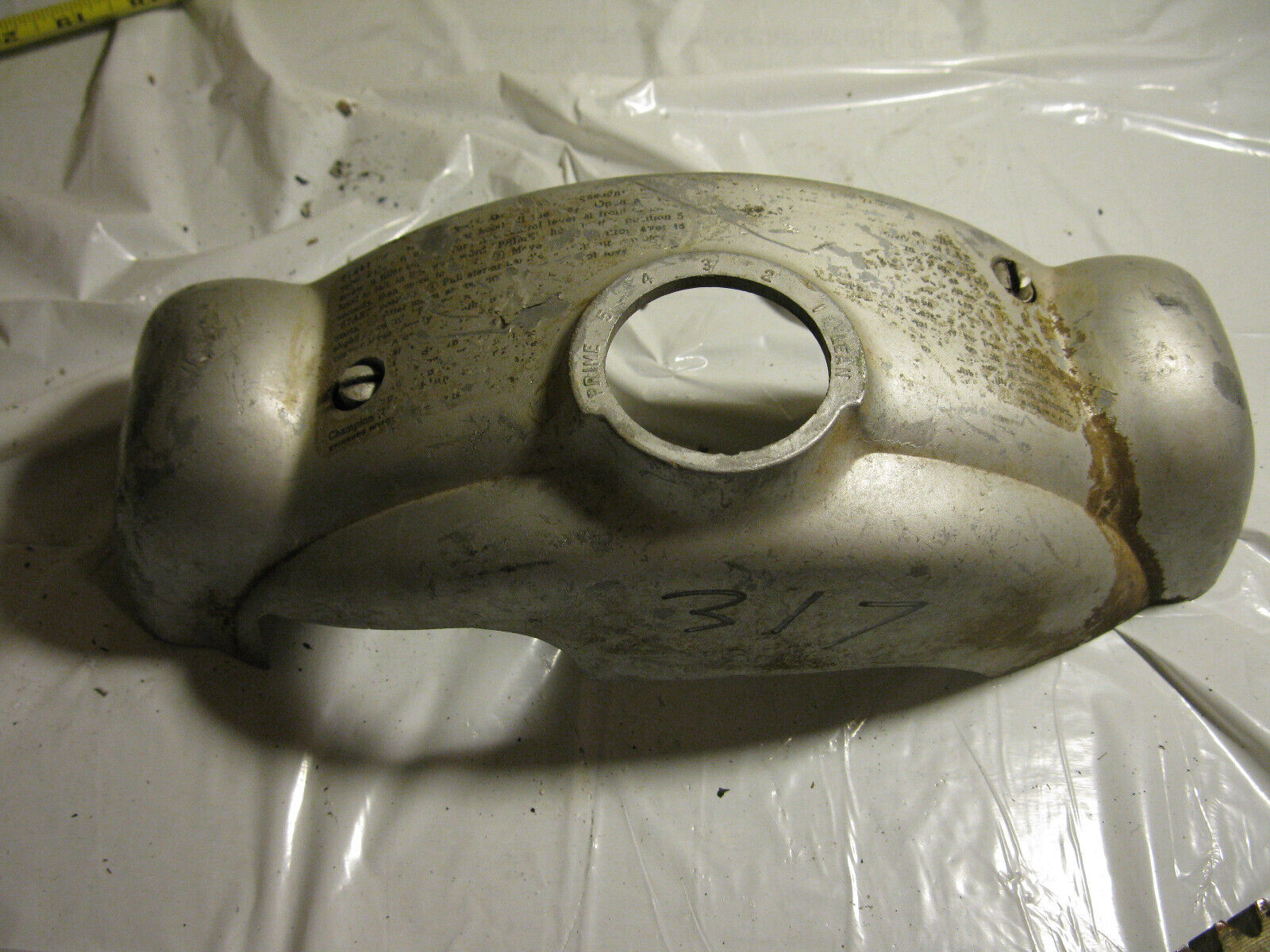 (image for) antique outboard cover cowl 200678 johnson evinrude elto - Click Image to Close