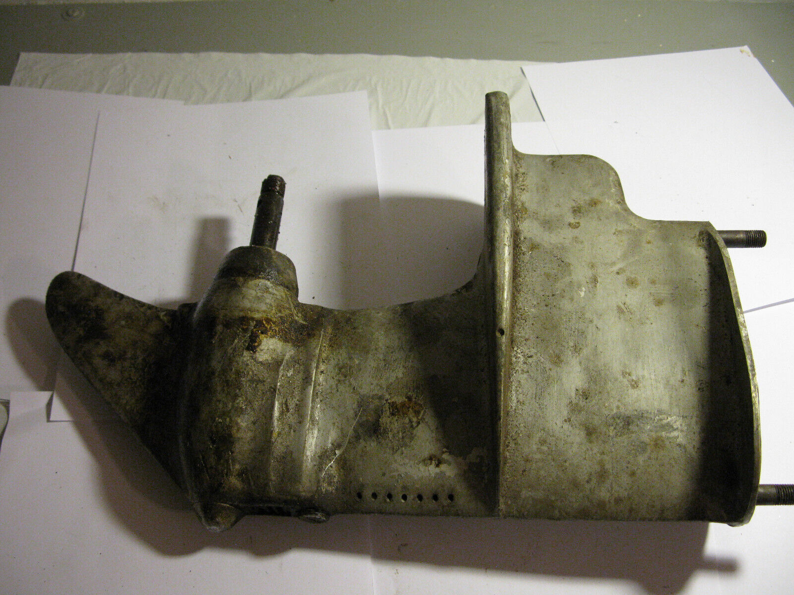 (image for) 1930s Antique Evinrude Sportfour lower unit - Click Image to Close