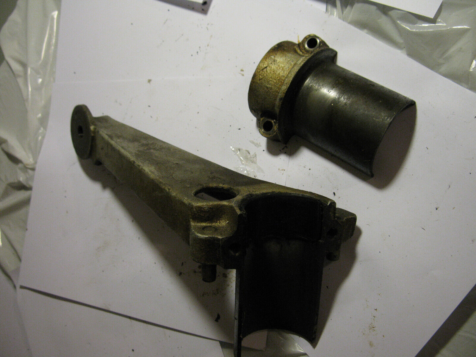 (image for) 1930s Antique Evinrude Sportfour bracket mount elto sport four - Click Image to Close