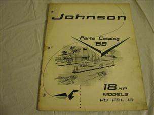 (image for) johnson fd13 fdl13 parts catalog