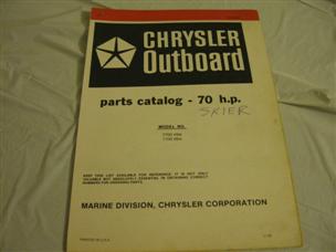 (image for) red band 1979 chrysler t700hb9 skier hp outboard parts catalog