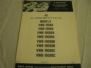 (image for) seaking 45 hp outboard parts catalog