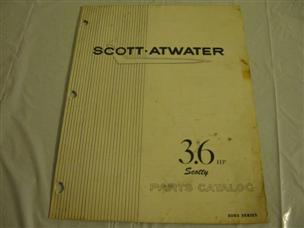 (image for) scott attwater scotty 3085 1960 3.6 hp outboard parts catalog