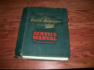 (image for) HUGE 1950s Scott atwater service manual on CD outboard 