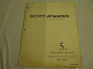 (image for) thrifty scott 5 hp outboard parts catalog