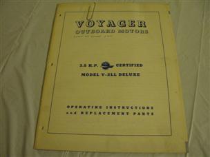 (image for) champion model v-2ll deluxe outboard parts catalog