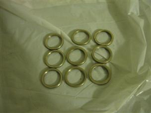 (image for) Lot of nine omc 204366 switch nuts johnson evinrude 