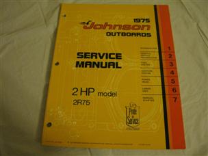 (image for) 1975 johnson 2 hp outboard service manual