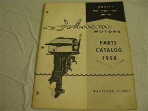 (image for) 1958 Johnson RD-19 parts catalog