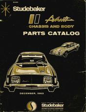 (image for) 1963 Studebaker Avanti parts catalog