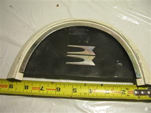 (image for) 1970s hood emblem cover door cowl Evinrude 33 40 hp 28 outboard