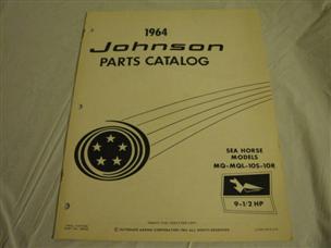 (image for) 1964 Johnson MQ-10s MQL-10 parts catalog