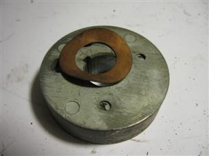 (image for) rotor + spring washer antique Johnson TN-26 outboard