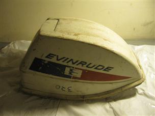 (image for) hood cowl Evinrude fisherman 6 hp outboard motor