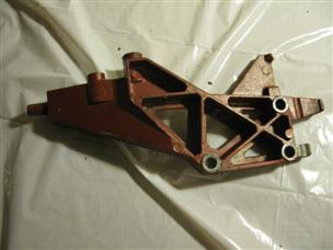 (image for) bracket 1950s Johnson 15 hp model FD-10 outboard motor fdl-10 fd-10s