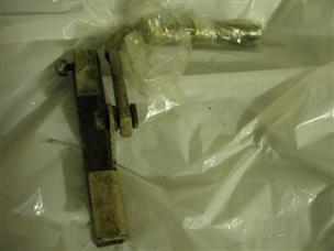 (image for)  shift linkage rod lever 1960s Mercury tiller handle mark 28 outboard 