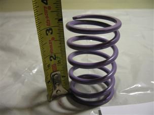 (image for) PURPLE 15-50 lbs 3" inch long 1.95" OD 1.56" ID compression Spring die press