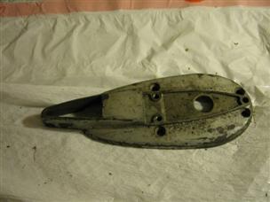 (image for) 200571 casting 1940s antique Sportsman 4412 outboard silver