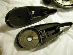 (image for) lower unit pump housing 1940 Evinrude Sportsman 4348 outboard motor