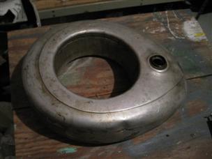 (image for) Antique large Gas tank Evinrude Sportfour 17.6 hp 1930s 1940s